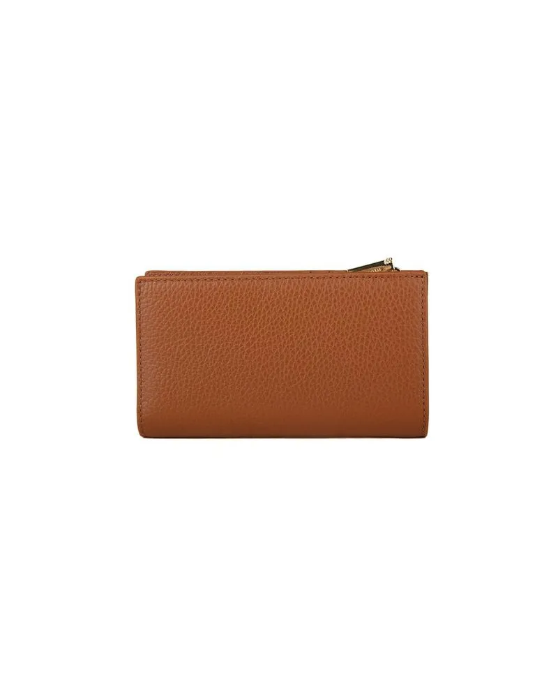 Coccinelle Women's Wallet Cognac Cowhide Bags Cognac