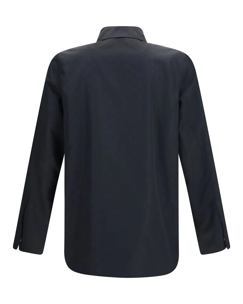 Gucci Men's Gg Light Silk Faille Jacket Black Polyamide Black