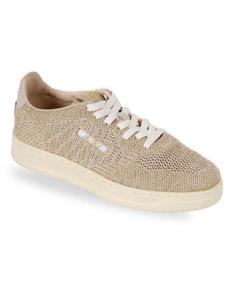 AUTRY Women's Medalist Easeknit Low Sneakers Ss26 W Beige