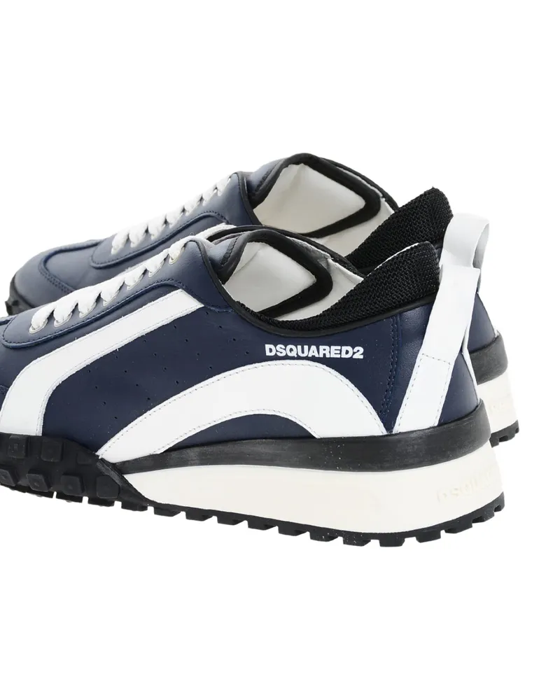 Dsquared2 Men's Legend Low-Top Logo Sneakers Blue Shoes Navy