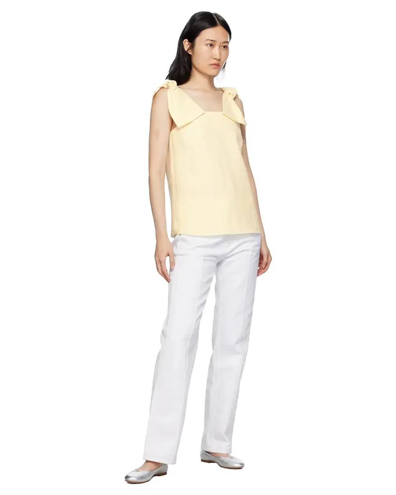 Chloé Tank Top — Beige Beige