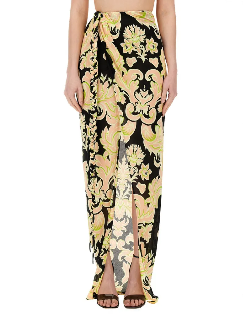 Etro Viscose Sarong Skirt — Multicolor Multicolor