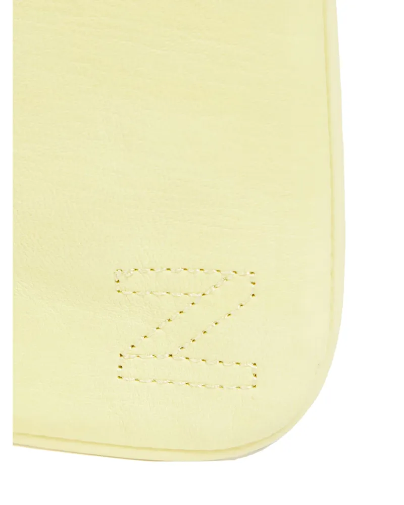 Zimmermann Women's Logo Leather Pouch Crossbody Bag Yellow > Shoulder Yellow