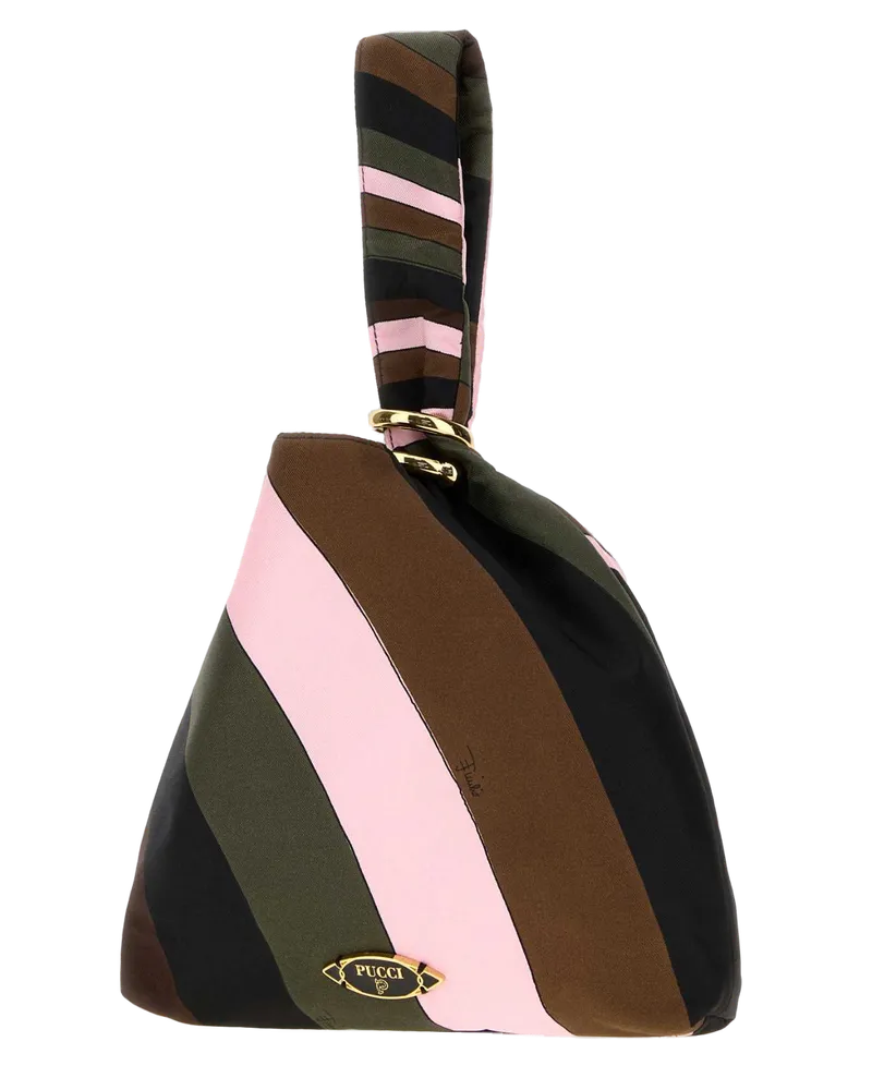 Emilio Pucci Silk Bag — Multicolor Multicolor