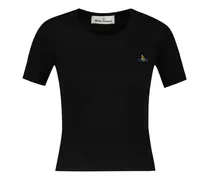 Women's Bea T-Shirt Black Cotton