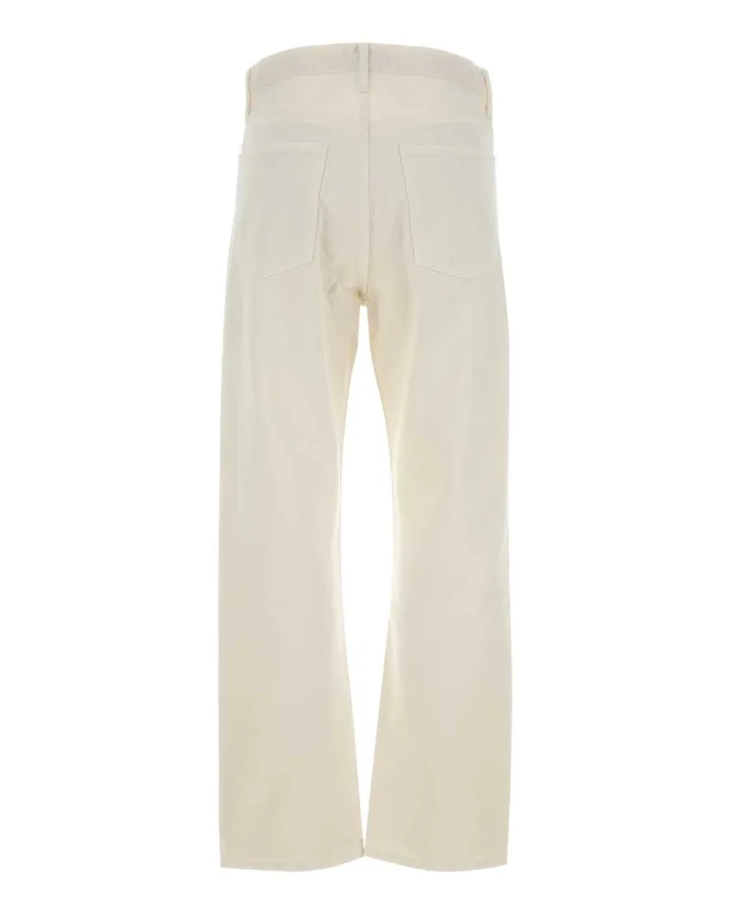 AGOLDE Women's White Denim Jeans Fortunecookienatural Organic Cotton White