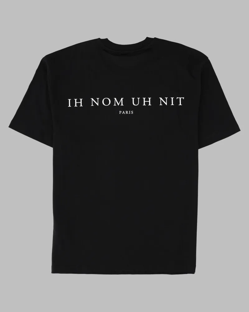 IH NOM UH NIT Mask Jewelry Print T-Shirt — Black Black