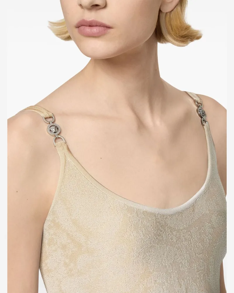 Versace Barocco Dress — Beige Beige