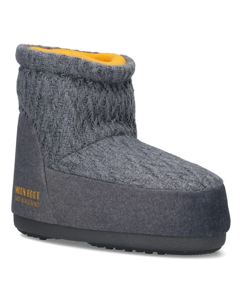 Moon Boot Women's Grey Upper: Acrylic Gray