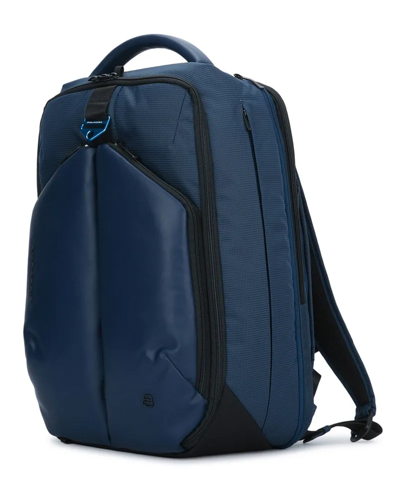 Piquadro Unisex Zaino Porta Pc 15,6 Espandibile 3 Comparti T Blu Zaini Bag Navy