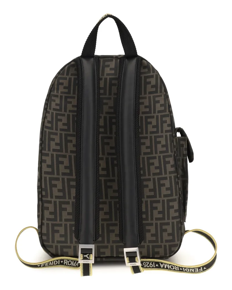 Fendi Superlight FF Zucca Backpack — Black Black