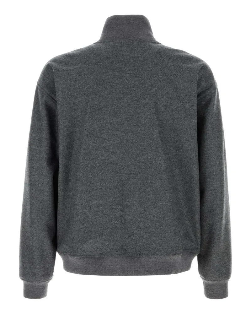 Jil Sander Men's Grey Wool Jacket 032 Exterior: Giacche E Gilet Gray