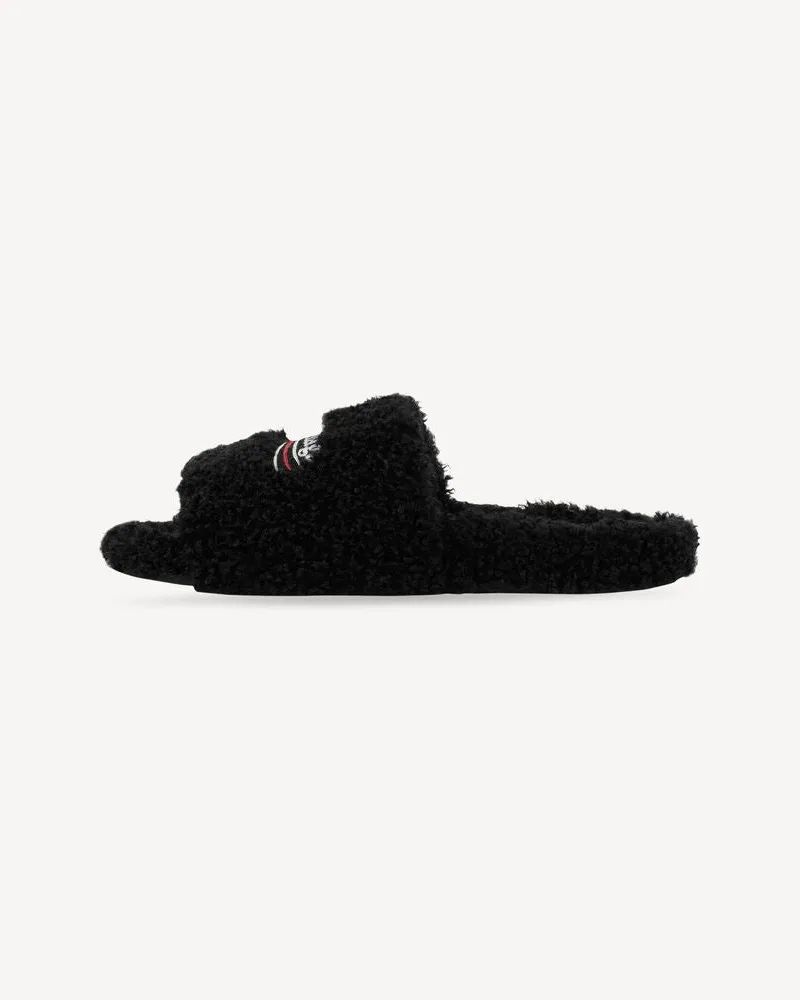 Balenciaga Bal Mules Slipper — Black Black