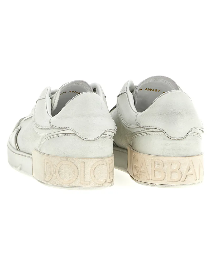 Dolce & Gabbana Portofino Sneaker — White White