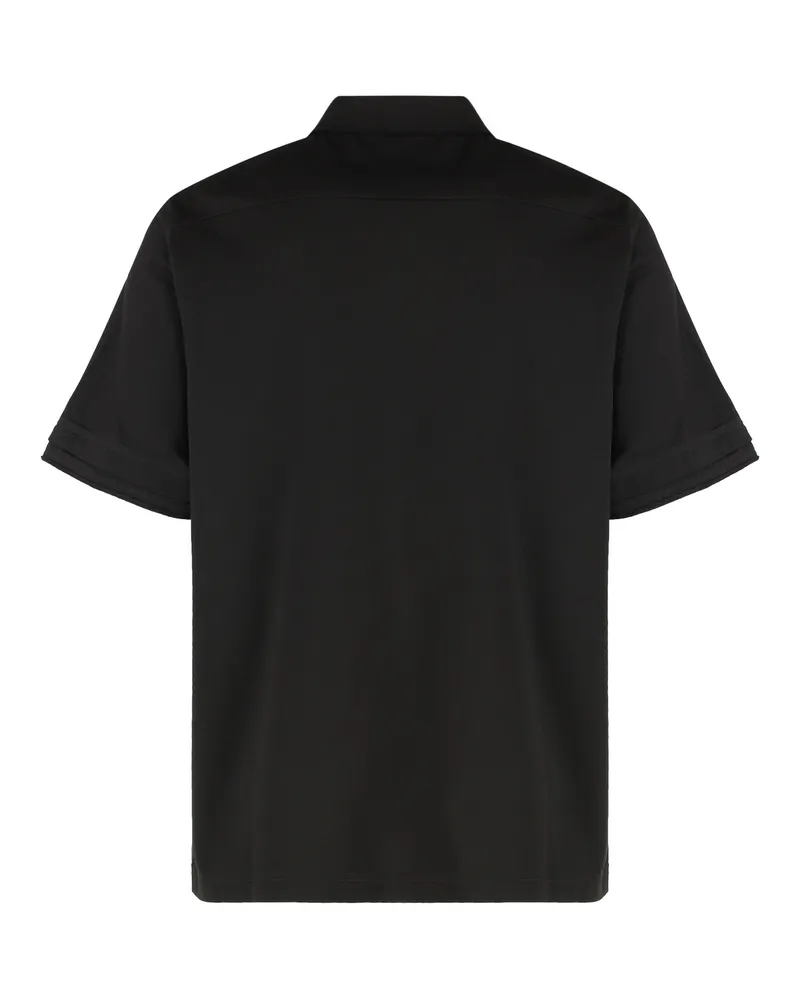 Roberto Collina Men's Cotton Polo Shirt Black T-shirts And Polos Black