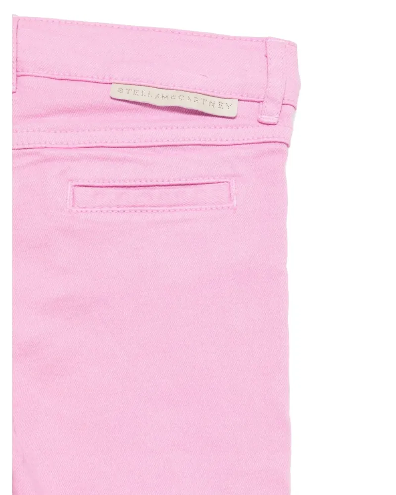 Stella McCartney Cotton Trousers — Pink Pink