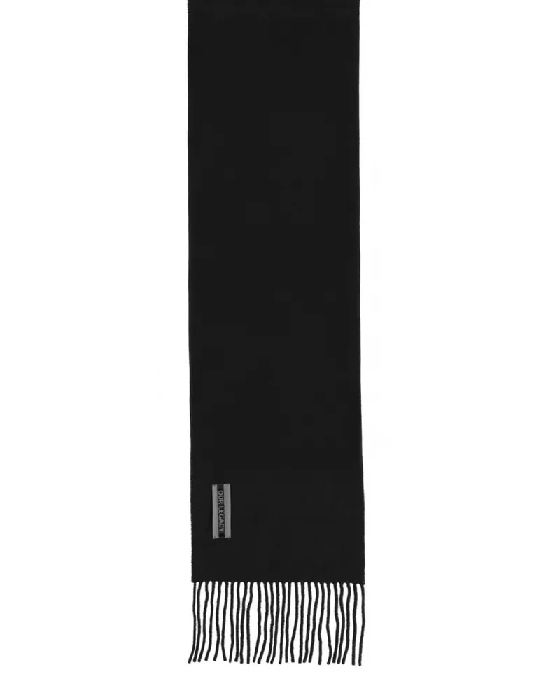 Our Legacy Estate Scarf — Black Black