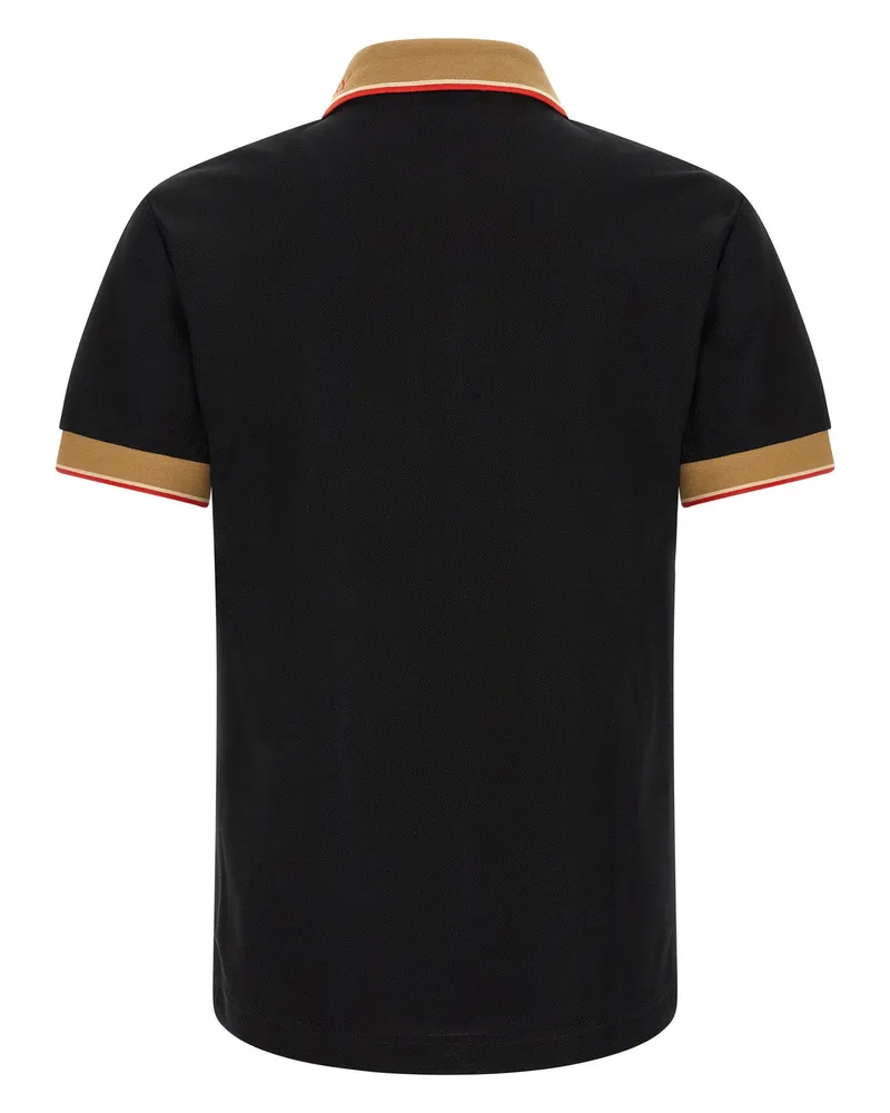Burberry Evan Polo Shirt — Black Black