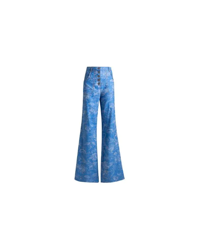 Etro Women's Jeans Light Blue Cotton Blue