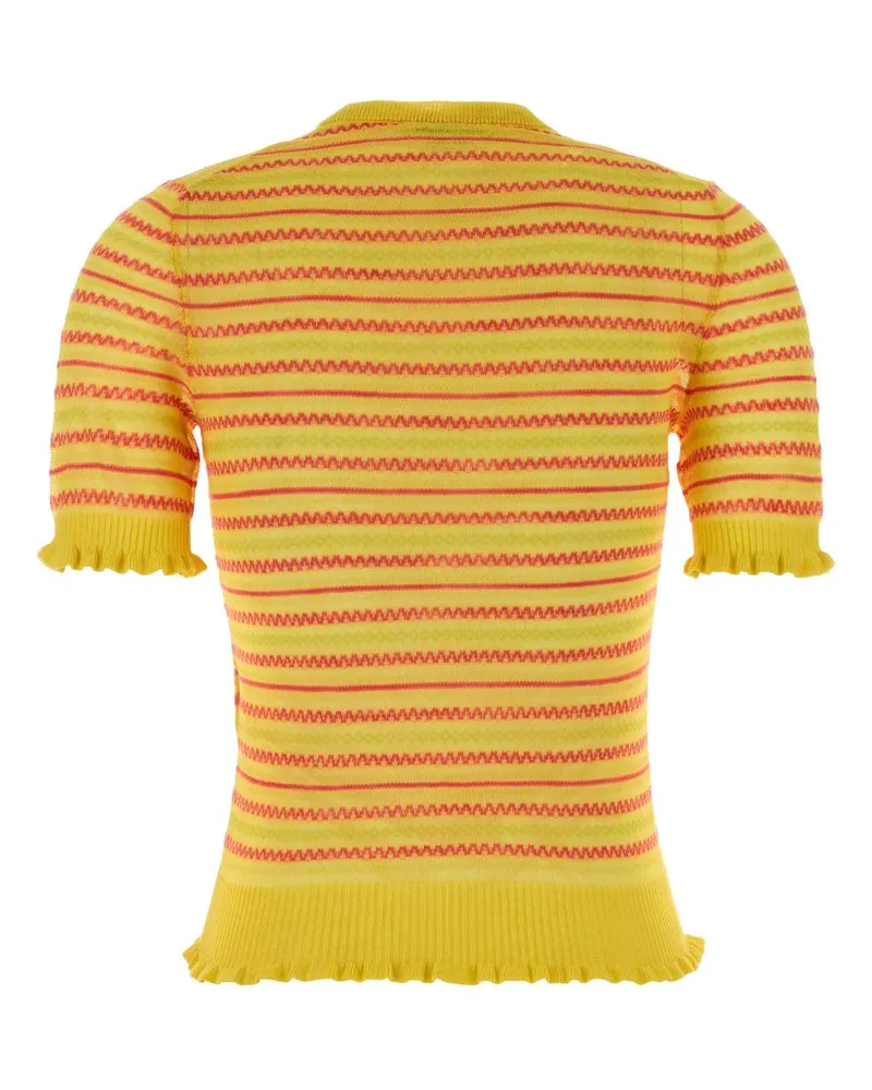 J.W.Anderson Fairisle Knit Sweater — Yellow Yellow