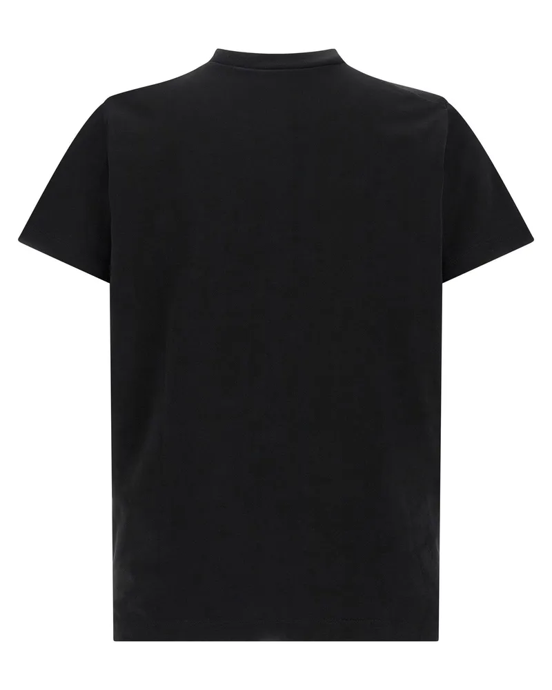 Dsquared2 Ducati Logo Cotton Jersey T-Shirt — Black Black