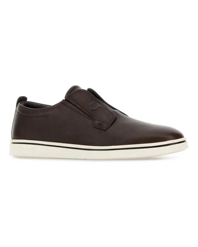 Ferragamo Men's Alfie Tmorocol85(tmoro)tmoro(85) Mocassini Loafers Brown