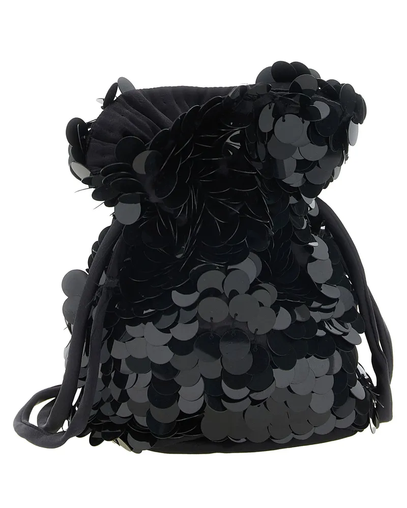P.A.R.O.S.H. Gipsy Shoulder Bag — Black Black