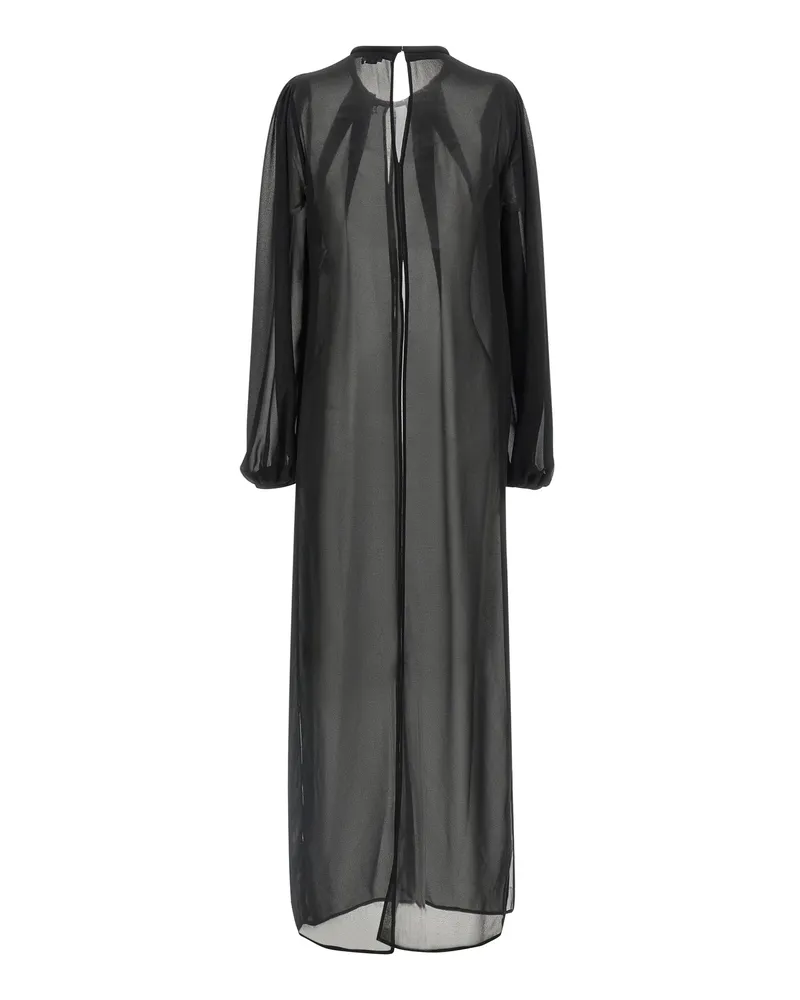 Elisabetta Franchi Georgette Blouse — Black Black