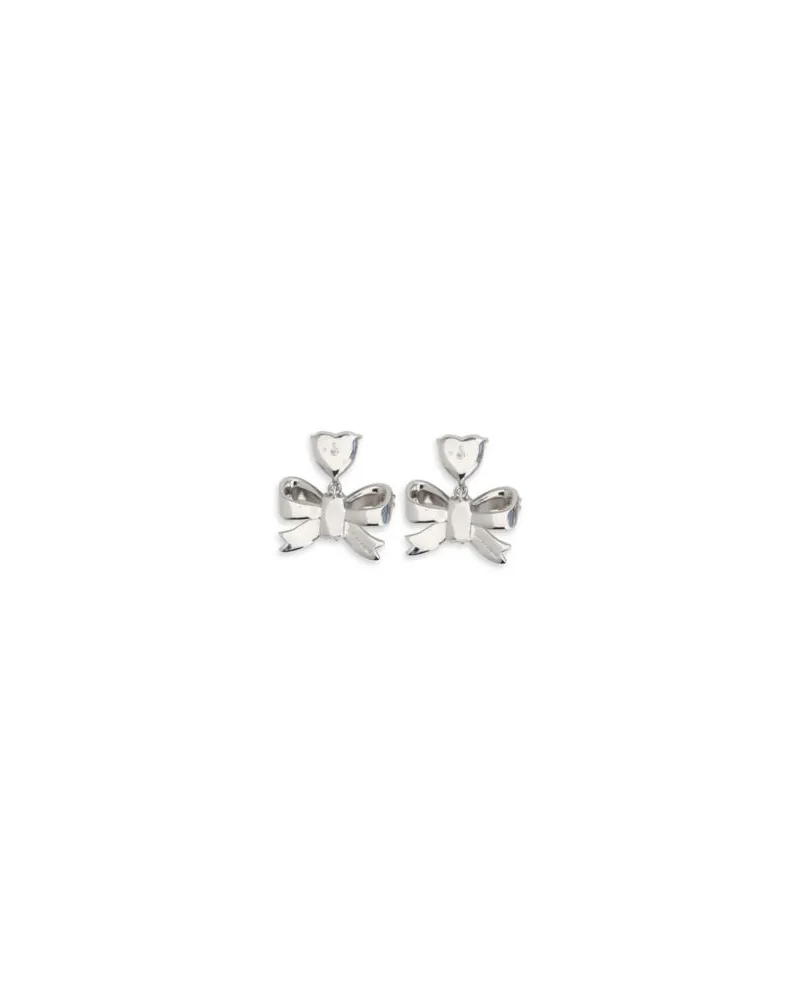 Self-Portrait Women's Silver Brass Earrings Silver