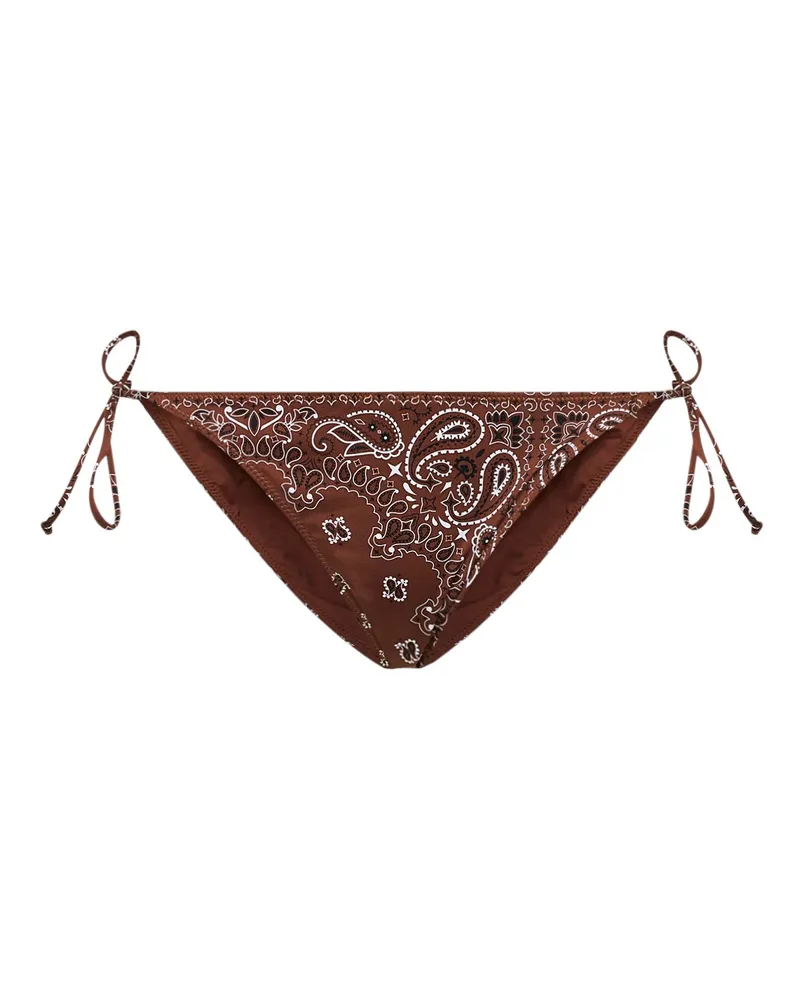 MC2 Saint Barth Virgo Bikini Bottom — Brown Brown