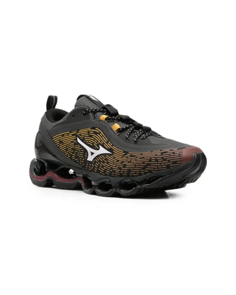 Mizuno Graphic Print Sneaker — Black Black