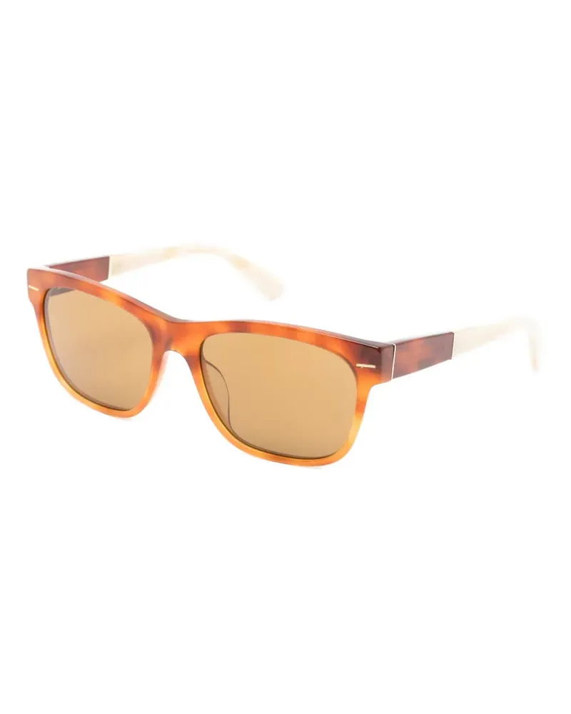 Brunello Cucinelli Women's Rectangle-Frame Sunglasses Ss26 U Orange