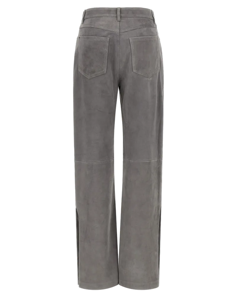 SPORTMAX Trousers — Gray Gray