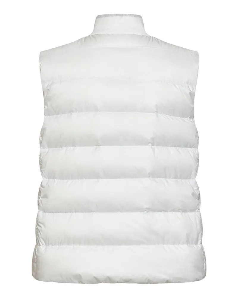 Brunello Cucinelli Women's Padded Nylon Vest White Polyester Puffer Jackets White