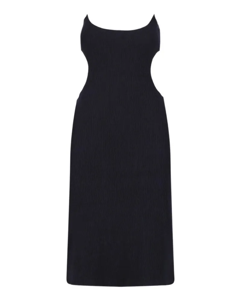 Marine Serre Moon Dress — Black Black