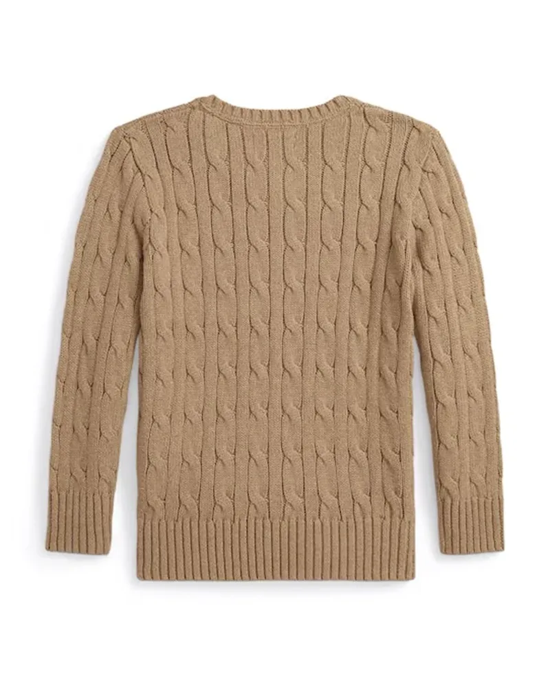 Ralph Lauren Cotton Sweater — Beige Beige