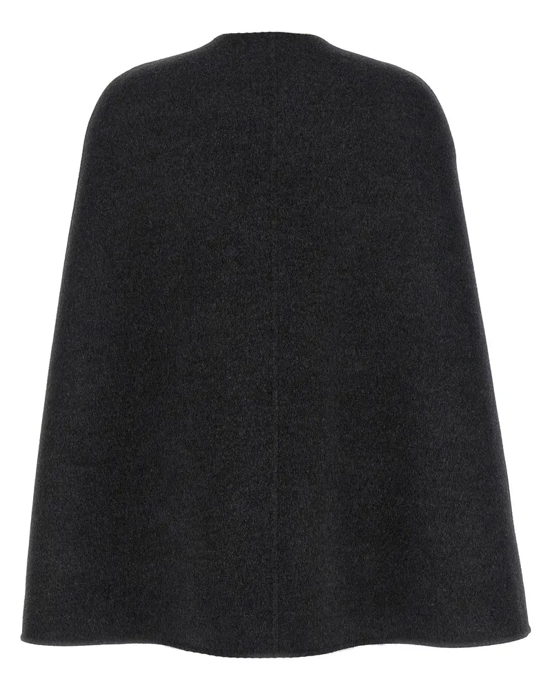 Gucci Morsetto Cape — Black Black