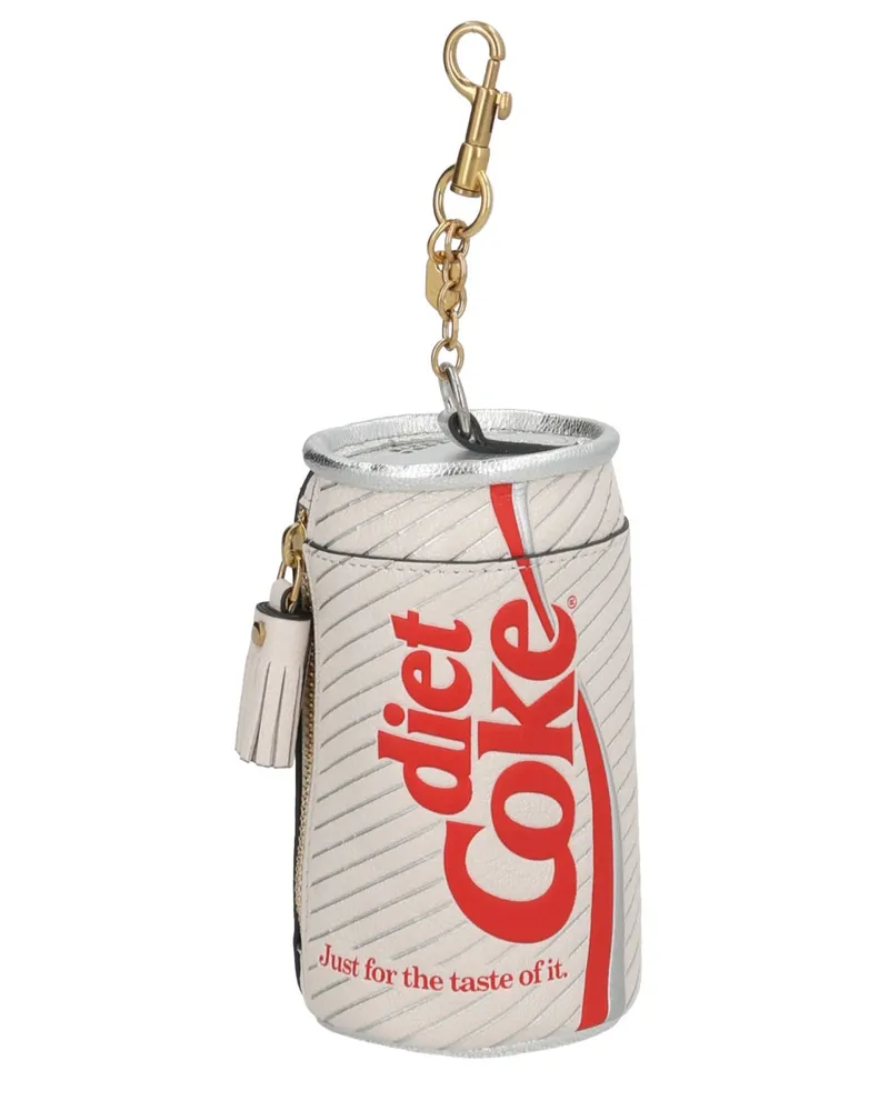 Anya Hindmarch Diet Coke Motif Coin Purse — White White