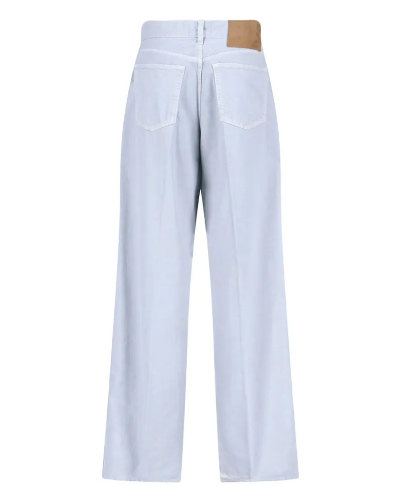 Haikure Women's Jeans Blue Cotton Blue