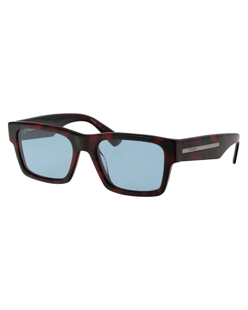 Prada Men's Sunglasses 0pr 25zs Purple Tortoise Acetate Purple