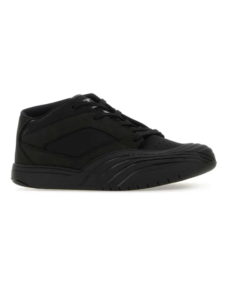 Givenchy Men's Black Fabric And Leather Skate Sneakers Black
