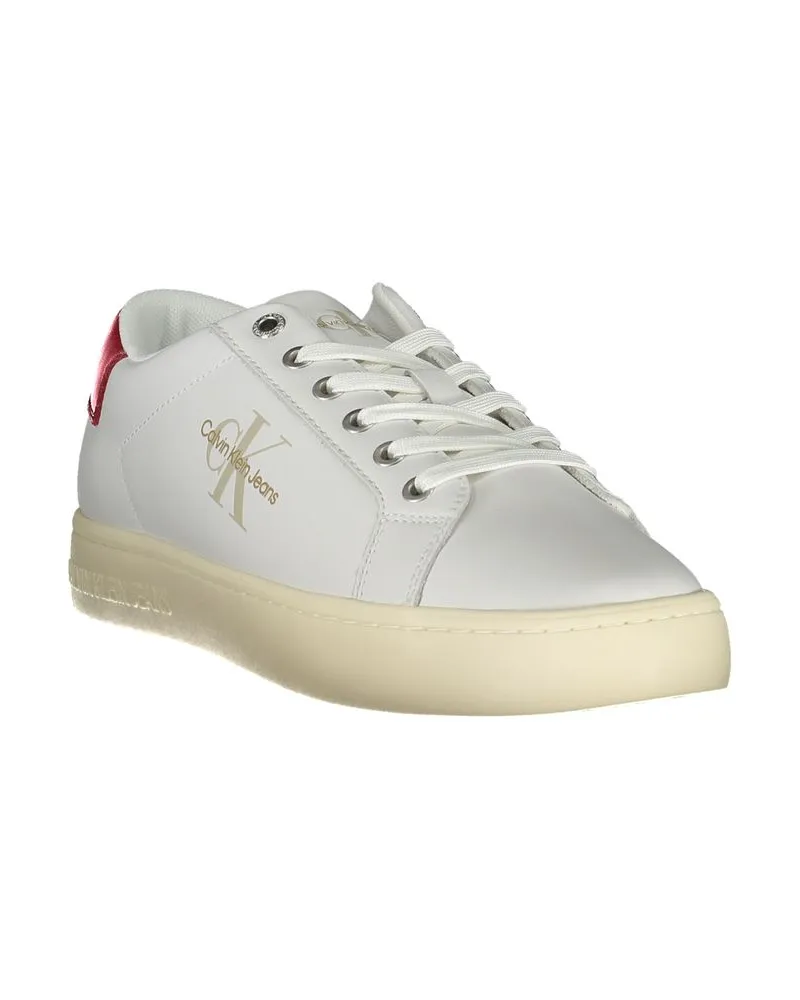 Calvin Klein Colorblock Low-Top Sneaker — White White