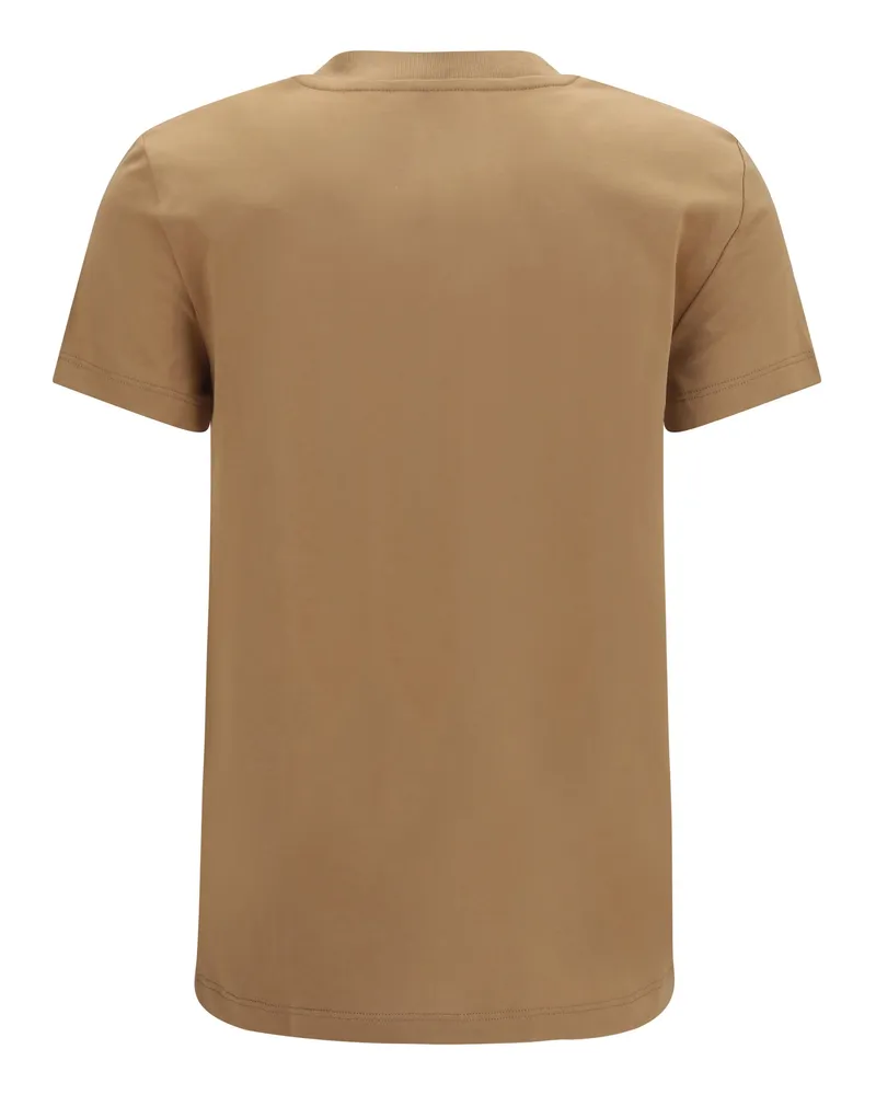 Max Mara Women's Papaia T-Shirt Cammello Cotton T-Shirts And Polos Beige