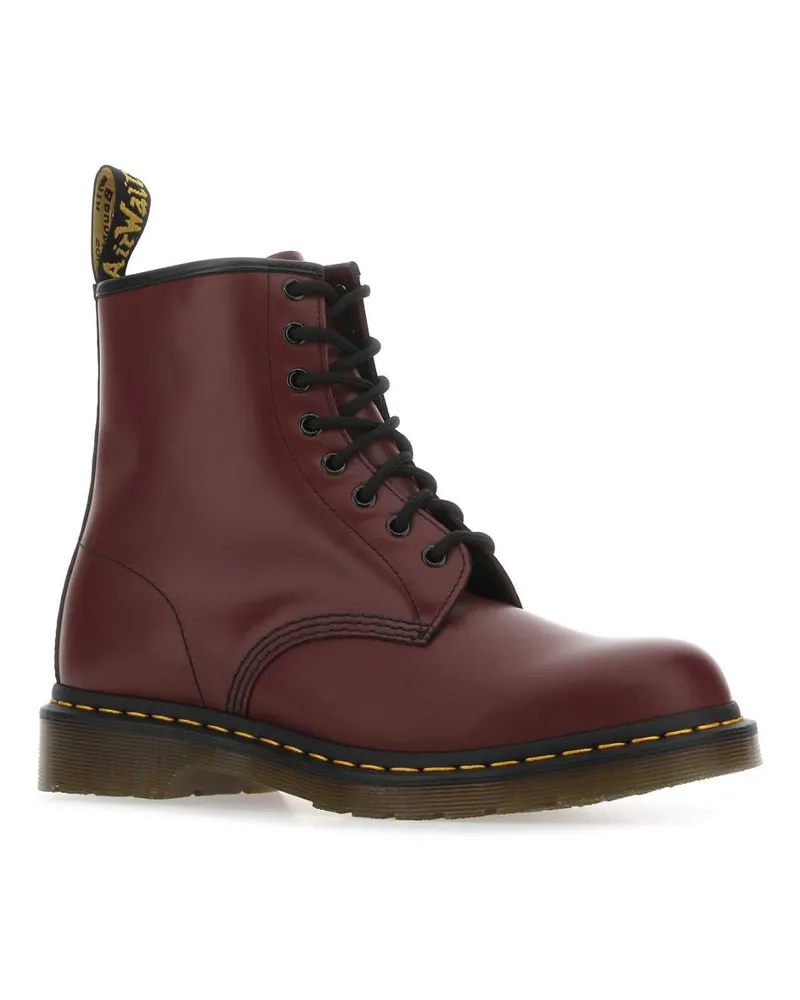 Dr.Martens Unisex Burgundy Leather 1460 Ankle Boots Cherryredsmooth Sneaker Red