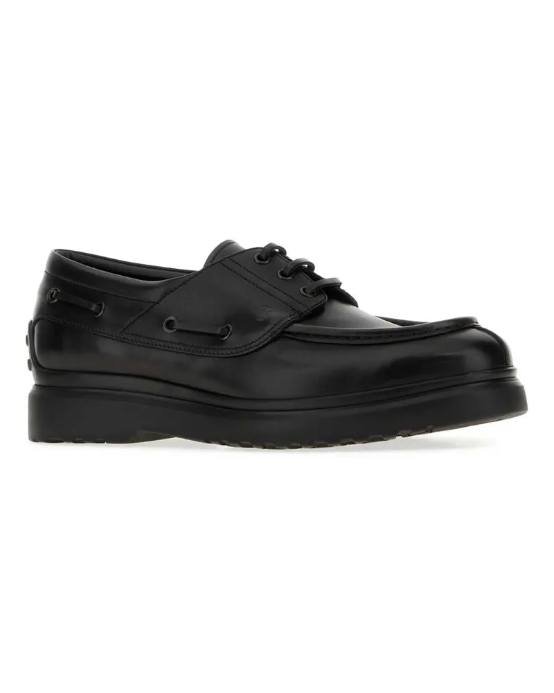 TOD'S Carrarmato Loafer — Black Black
