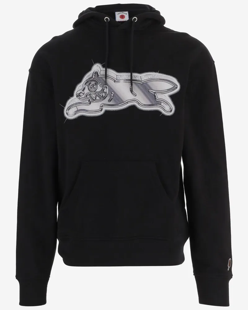 ICECREAM Men's Cotton Hoodie Black Sweatshirts Sweater Black