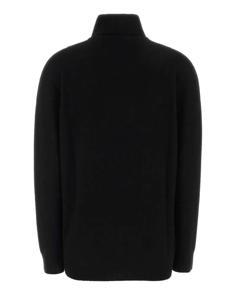 The Row Women Black Cashmere Priit Sweater Exterior: T-Shirt T-shirts And Polos Black
