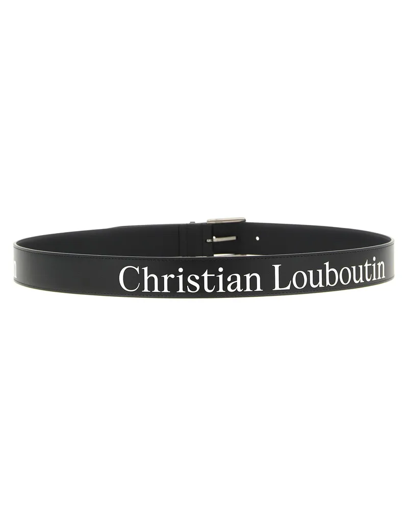Christian Louboutin The Maxi Belt — Black Black