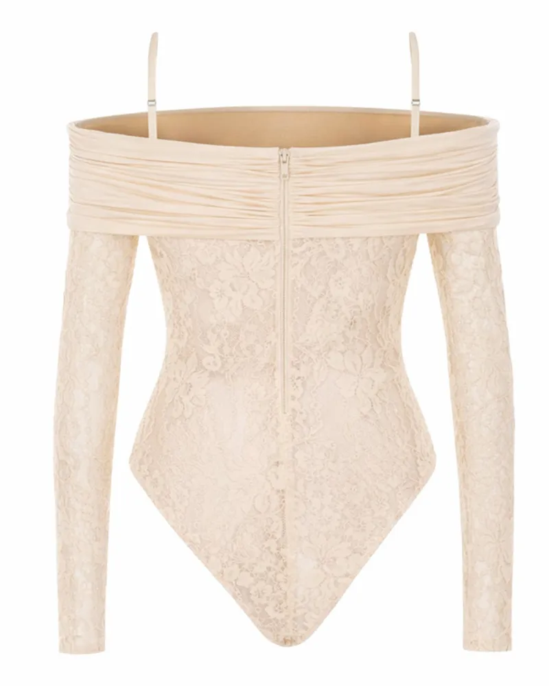 Zimmermann Rebellion Bodysuit — Ivory Ivory