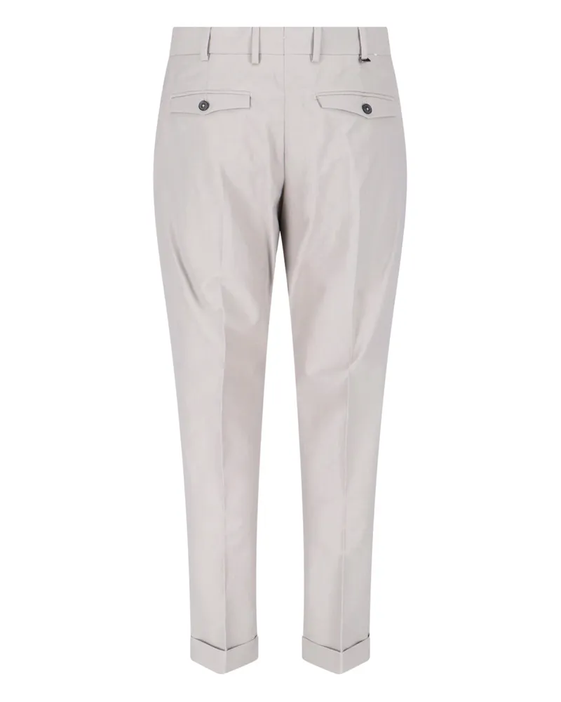 PT TORINO Men's Trousers Grey Cotton Gray